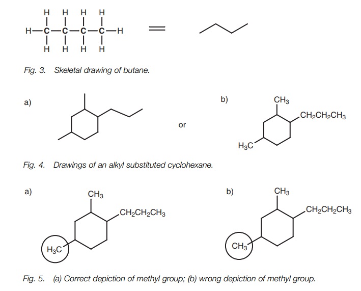 Alkanes and cycloalkanes: Drawing structures