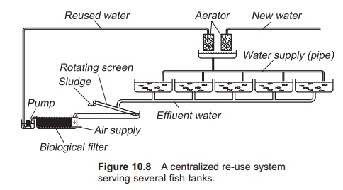 Design of a re-use system in Aquaculture