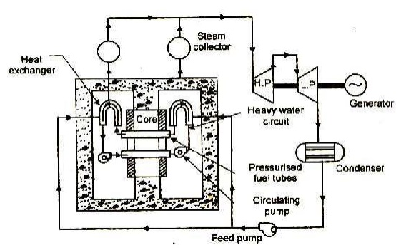 Heavy Water Cooled Reactor (HWR) (or) CANDU