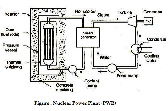 Main components of nuclear power plants