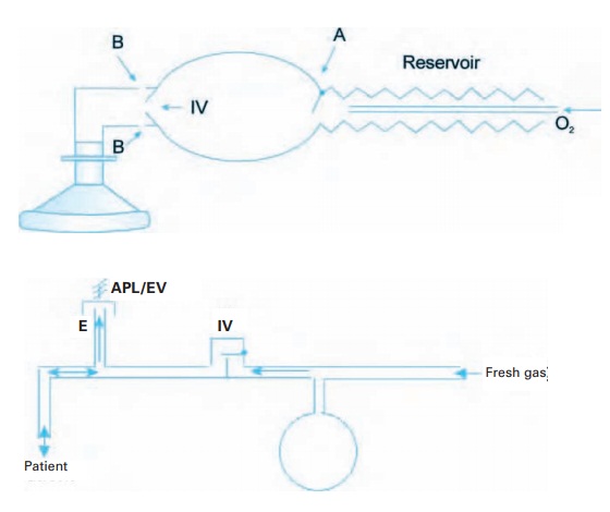 Multi-valve system with gas storage - The anesthesia machine