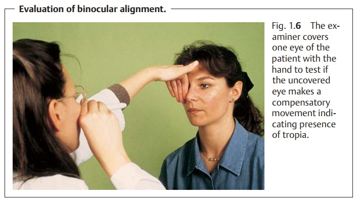 Ophthalmic Examination: Binocular Alignment
