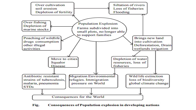 Human population and explosion - Issues