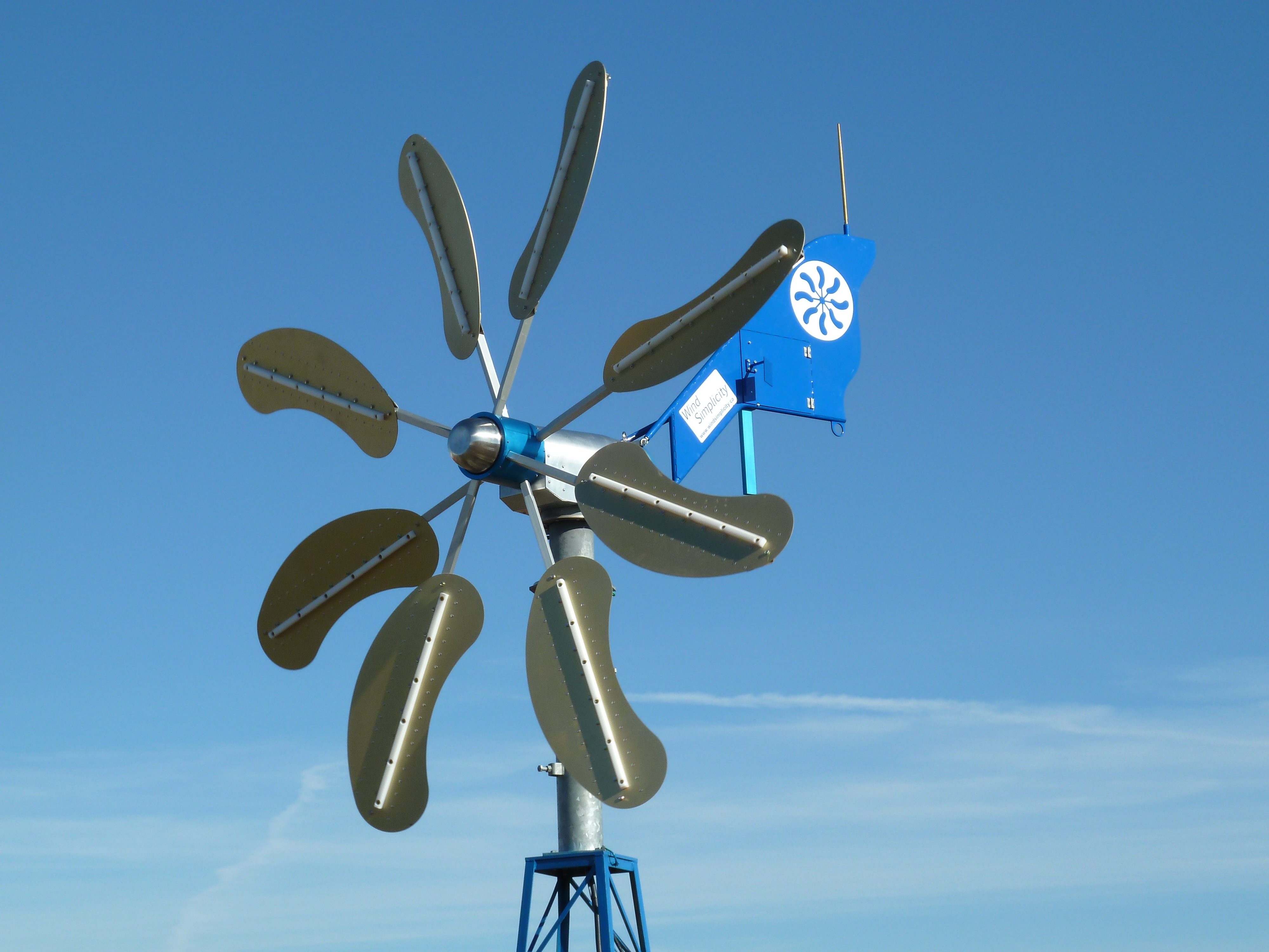 How much power can a wind turbine generate?