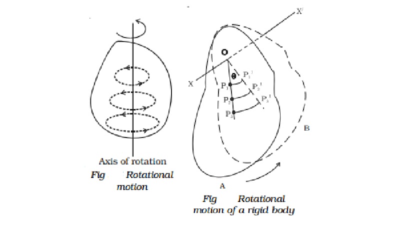 Rotational motion of rigid bodies