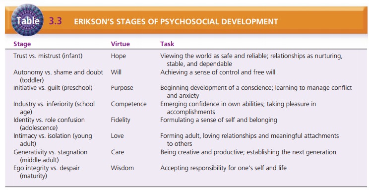 psychosocial theory