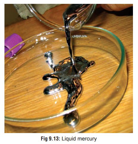 mercury liquid poisoning