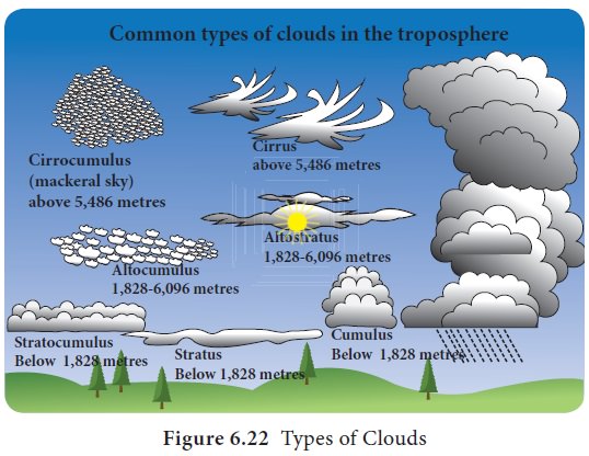 Humidity, Condensation and Clouds - Atmosphere | Geography
