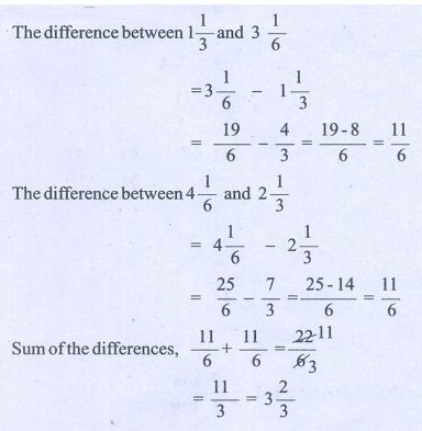 Exercises 1 2 Questions With Answers Solution Fractions Term 3 Chapter 1 6th Maths