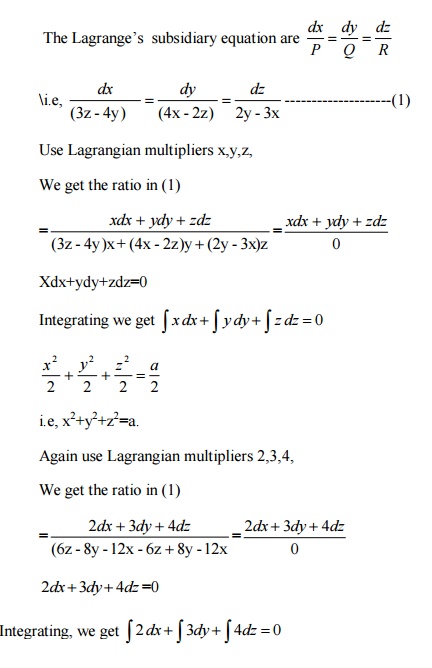 Important Questions And Answers Partial Differential Equations
