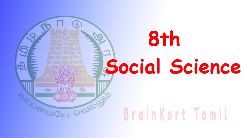 Social Science 8th Std
